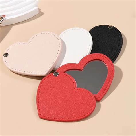 Компактное зеркало в форме сердца | AliExpress