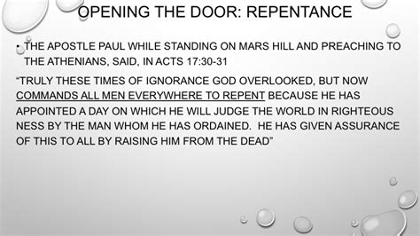 Sin and Repentance – Waynesville Church of Christ