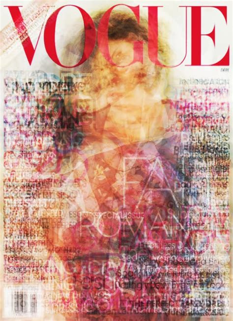 Коллажи из обложек Vogue