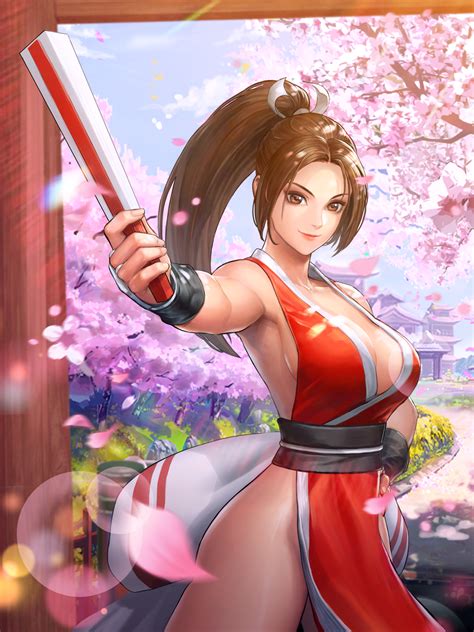 shiranui mai (the king of fighters and 2 more) | Danbooru