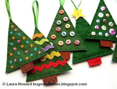 Cómo hacer ADORNOS NAVIDEÑOS EN FIELTRO 2024 - Pequeocio | Decoration ...