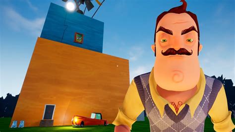 ШОУ ПРИВЕТ СОСЕД!ОЧЕРЕДНОЙ ШЕДЕВР!ИГРА HELLO NEIGHBOR MOD KIT ...