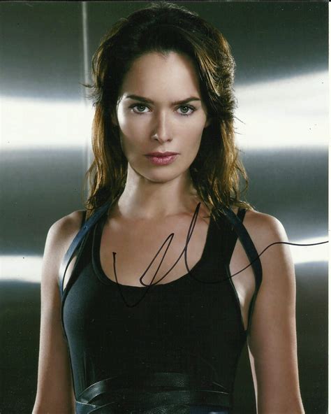 Lena Headey De Sterfelijke Instrumenten Lena Headey Redaktionelles