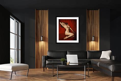 Charitybuzz: Marilyn Monroe on "Red Velvet", 1949 by Tom Kelley for