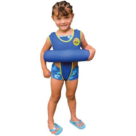 Poolmaster Learn-To-Swim Swimming Pool Tube Float Trainer for Kids ...