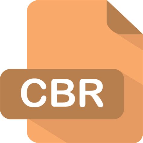 Cbr, filetype, filetypes Icon in Flat File Type Icons