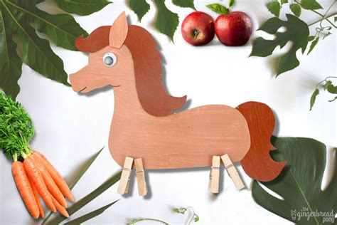 20 Creative Horse Themed Crafts for Kids - The Gingerbread Pony