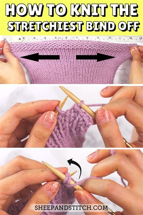 5 stretchy bind off methods tutorial – Artofit