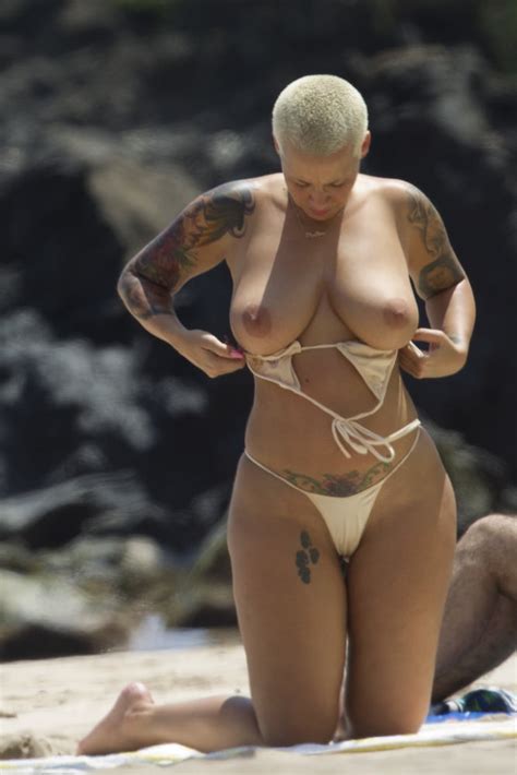 Amber Rose topless and pussy pics Porn Pictures, XXX Photos, Sex Images