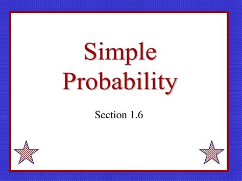 simple probability powerpoint    id