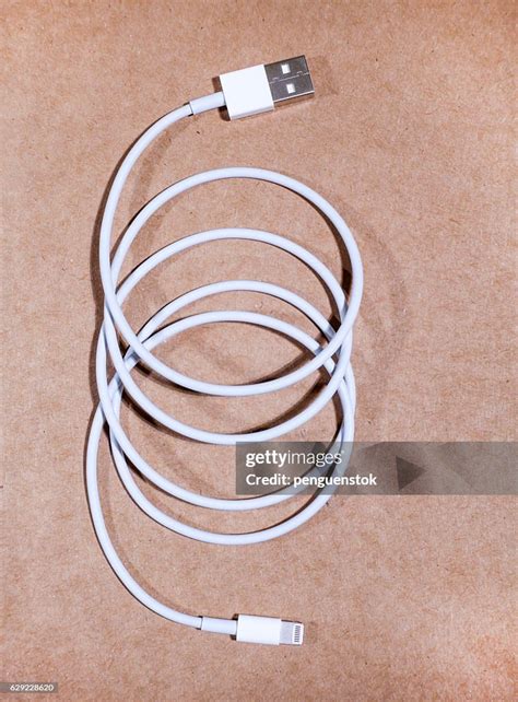 Iphone Usb Cable High-Res Stock Photo - Getty Images