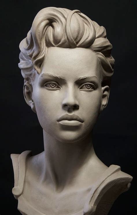 Photoart | Portrait sculpture, Sculpture head, Statue