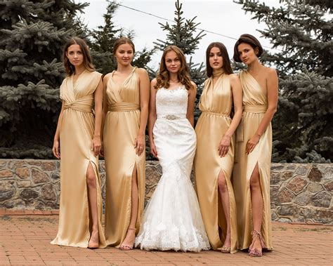 Gold gown for 50th wedding anniversary | Honestweddingadvice.com