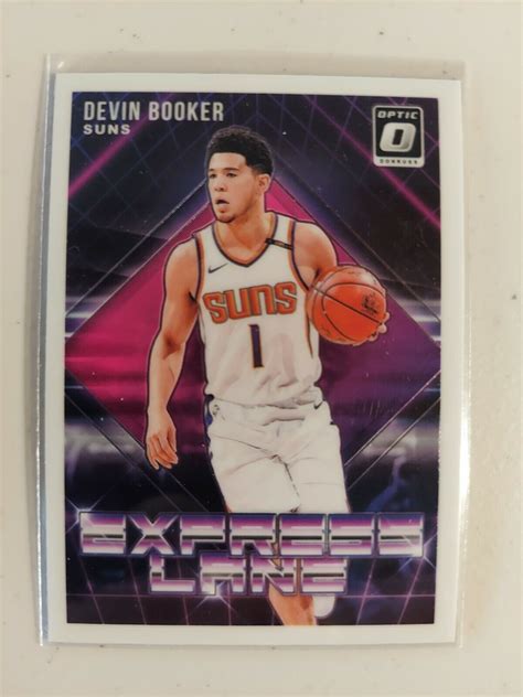2018-19 Panini Donruss Optic - Express Lane #17 Devin Booker for sale