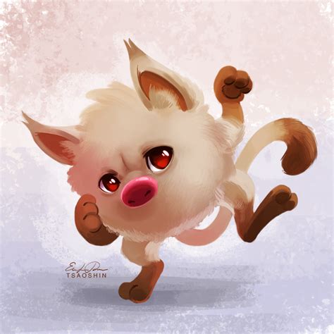 056 - Mankey by TsaoShin on DeviantArt