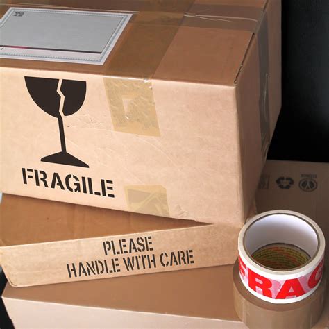 Fragile Freight Marking Stencils 4 different styles