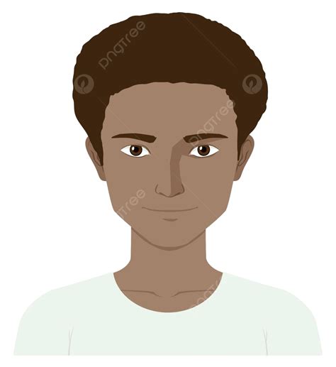 Man With Dark Color Skin Male Anatomy Drawing Vector, Male, Anatomy, Drawing PNG and Vector with ...