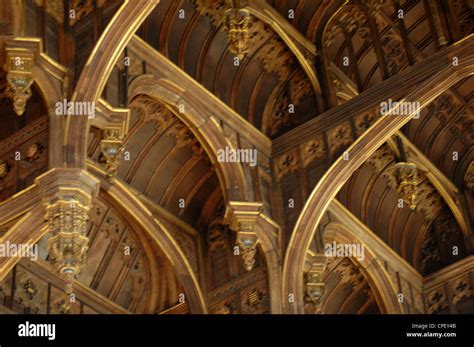 roof  great hall hampton court palace london uk stock photo alamy