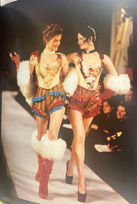 From Vivienne Westwood’s Autumn/Winter 1990-1991 collection ‘Portrait’