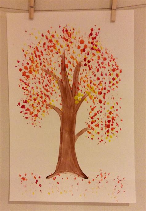 Fall Tree Painting at PaintingValley.com | Explore collection of Fall ...