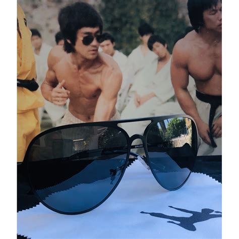 Bruce Lee Black Metal Sunglasses | Shop the Bruce Lee Official Store