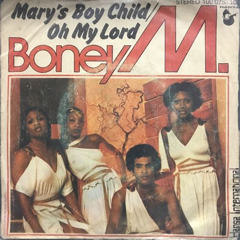 Boney M Mary's Boy Child 45lik Plak