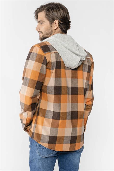 Sobrecamisa Regular con Capucha Huntington | Deprati Tienda Online