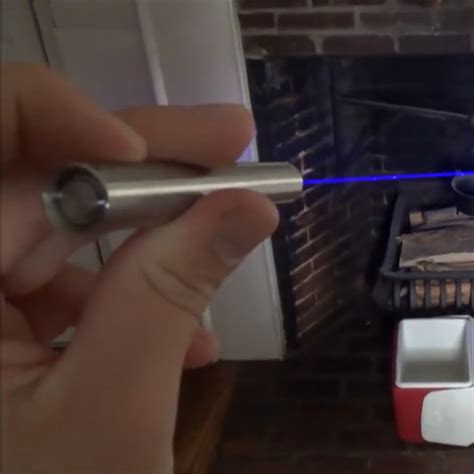 worlds smallest burning laser pointer powerful tiny laser
