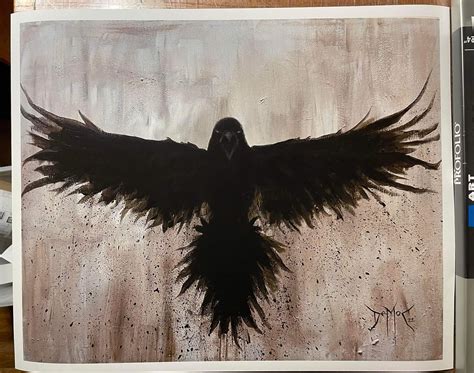 "Trataka" giclée print -10x20- - — DeMoC-Art.com