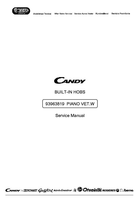 CANDY TRIO503 2 Service Manual download, schematics, eeprom, repair ...