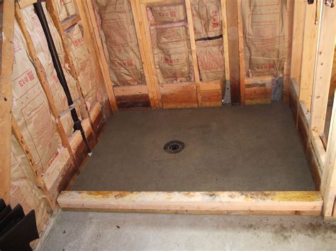 Make Shower Pan at Patrice Hassinger blog