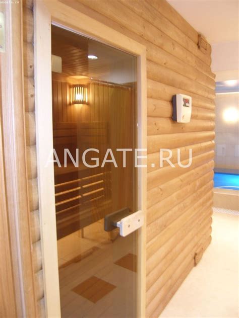 Купить стеклянную дверь для сауны | Angate