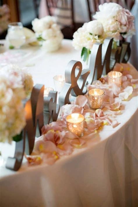 Lovely Sweetheart Table Decorations – Elegant Wedding Ideas