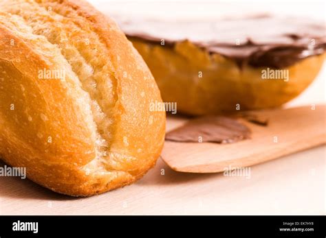 bread  chocolate stock photo alamy