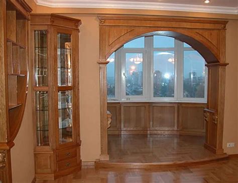 Отделка и монтаж декоративной арки в квартире