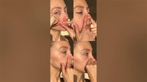 4 способа убрать носогубки #массажлица #носогубка # #facemassage - YouTube