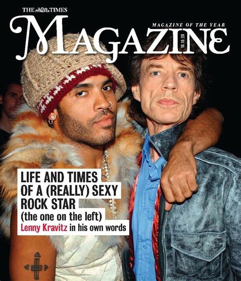 UK TIMES Magazine October 2020: LENNY KRAVITZ COVER FEATURE ...