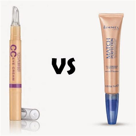 See you sun ☼: Anti cernes Rimmel match perfection VS CC eye cream Bourjois
