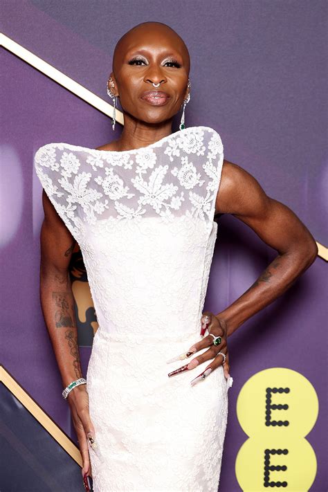Cynthia Erivo in Louis Vuitton Dress at BAFTA Awards 2025