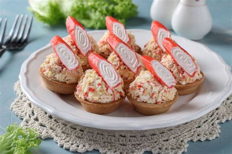 Начинка для тарталеток с крабовыми палочками – простой и вкусный рецепт ...