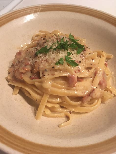 The creamiest carbonara I've ever made. : r/FoodPorn