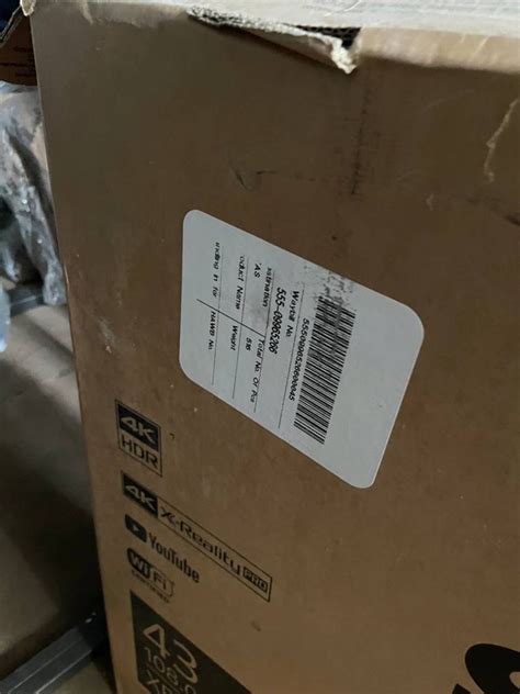 Телевизор SONY ; Диагональ 43” - 108 см, 4K. Нерабочий: 285 у.е ...