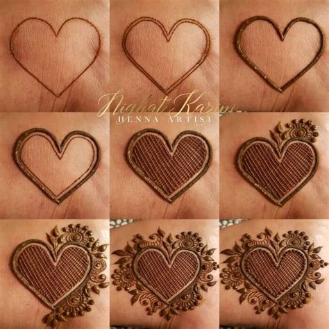 mehndi designs step  step tutorials  beginners  fashion