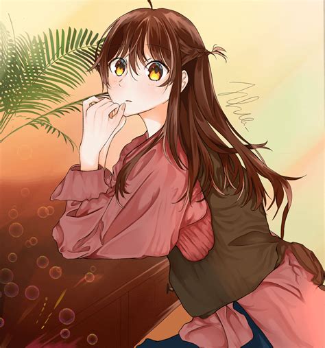 I drew Chizuru : r/KanojoOkarishimasu