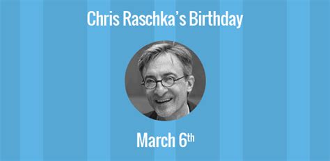 Birthday of Chris Raschka: American writer and illustrator