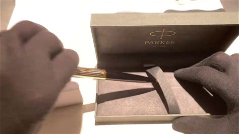 Шариковая ручка Parker (Паркер) 51 Premium Black GT - YouTube