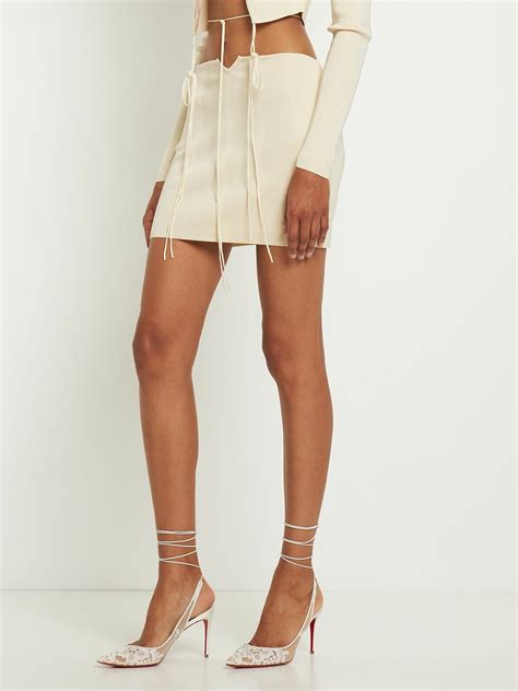 CHRISTIAN LOUBOUTIN - 85mm Kate Lace Pumps Christian Louboutin