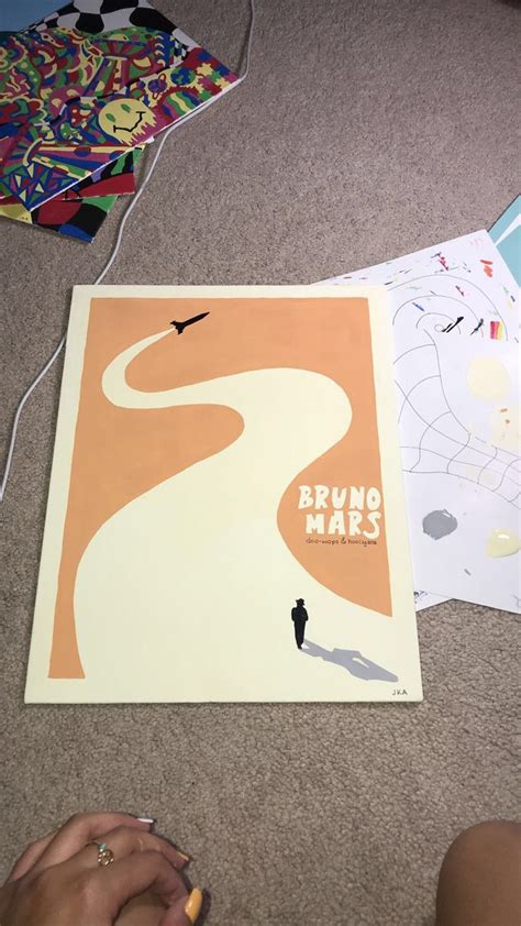 bruno mars album cover painting в 2024 г