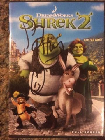 joan rivers signed shrek  dvd coverdvd