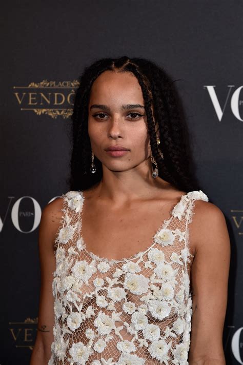 ZOE KRAVITZ at Vogue’s 95th Anniversary Party in Paris 10/03/2015